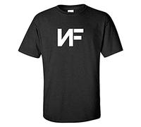 Nf Logo American Rapper Perception Men's T Shirt Size L Black