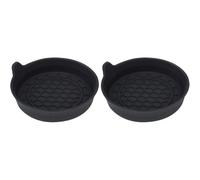 NFAHBAQA Car Cup Holder Coasters for Seat Exeo/Seat Exeo ST 2008-2013, Anti Slip Silicone Shockproof Coasters, Waterproof Sift Proof, Interior Accessories,2pcs