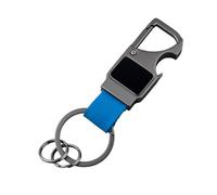 NFAHBAQA Car Keys Keychain for MX-5 MX5 RF ND NC NB NA 1989-2023, Keyrings with Beer Bottle Opener, Chains Personalized, Heavy Duty Metal Keychain for Men and Women,Blue