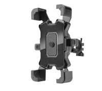 NFAHBAQA Phone Holder for CB400F NX400 NX500 2024 2025, Automatic Motorcycle Phone Mount, Secure Bicycle Phone Holder, Easy Navigation and Riding, Universal,Black-Handlebar version