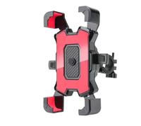 NFAHBAQA Phone Holder for CMX1100 Rebel CMX 1100 2021-2022, Automatic Motorcycle Phone Mount, Secure Bicycle Phone Holder, Easy Navigation and Riding, Universal,Red-Handlebar version