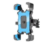NFAHBAQA Phone Holder for Goldwing GL1800 F6B DCT DOT 2018-2025, Automatic Motorcycle Phone Mount, Secure Bicycle Phone Holder, Easy Navigation and Riding, Universal,Blue-Handlebar version