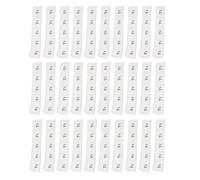 NFC 30 Pcs Programmable NFC Stickers 144 Bytes Compatible with Tagmo for Phones for Sharing Media Wi Fi Connections Records (White)
