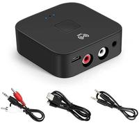 NFC Bluetooth 5.0 Receiver 3.5mm AUX or RCA Input Speaker HiFi Wireless Audio Adapter Receiver