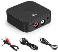 NFC Bluetooth 5.0 Receiver 3.5mm AUX or RCA Input Speaker HiFi Wireless Audio Adapter Receiver