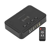 NFC Bluetooth 5.0 Transmitter Receiver,Bluetooth Receive (RX),Bluetooth Transmitter (TX),FM Transmitter 3 in 1 Bluetooth Adapter for PC TV Flat Speaker Home Car Audio System