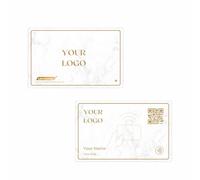 NFC Business Card | Smart Digital Contact Card with QR Code | Reusable & Customisable Networking Tool | Eco-Friendly | No App Required (Name + QR + Logo, Essential Plan)