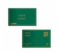 NFC Business Card | Smart Digital Contact Card with QR Code | Reusable & Customisable Networking Tool | Eco-Friendly | No App Required (Name + QR + Logo, Premium Plan)