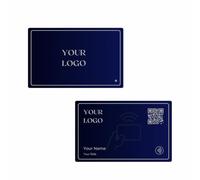 NFC Business Card | Smart Digital Contact Card with QR Code | Reusable & Customisable Networking Tool | Eco-Friendly | No App Required (Name + QR + Logo + Without LCC Branding, Essential Plan)