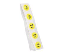 NFC Chip, Good Compatibility, NFC Card, 504 Bytes Available, NDEF Memory, NTAG215 Chip for Games (Yellow)