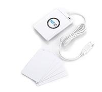 NFC RFID Reader/Writer, ACR122U IC Card USB Reader Contactless RFID Card Reader with USB Cable Supports ISO 14443 Type A and B