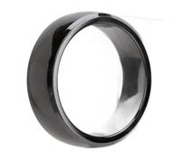 NFC Smart Ring in Ceramic, No Battery Required, for Access Control, Electric Vehicle Key, Payment Authentication, BT & Cordless Pairing, Waterproof and Dustproof, Size 10