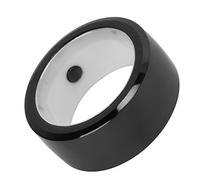 NFC Smart Ring, Social Account Sharing Universal Sensing NFC Ring 128GB Storage Space Two Energy Stones Wireless Control for Office (M)