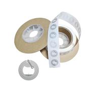 NFC Tag, 100 Pcs NFC Tags Sticker Rewritable NTAG215 Chip, 504 Bytes Memory for Most NFC-Enabled Devices and Smartphones