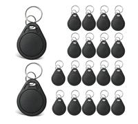 NFC Tag Ntag215 NFC Chip NFC Keyfob Programmable NFC Tag 504 Bytes Memory, Compatible with iPhone Shortcuts iOS App Homekit Android Smartphone Apps (20pcs)