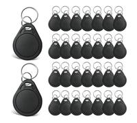 NFC Tag Ntag215 NFC Chip NFC Keyfob Programmable NFC Tag 504 Bytes Memory, Compatible with iPhone Shortcuts iOS App Homekit Android Smartphone Apps (100pcs)