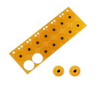 NFC Tag NTAG215 PFC Tag Label Flexible NFC Tag Programmable Tag Waterproof Suitable for Mobile Phones, Portable Devices and Automation (Pack of 50)