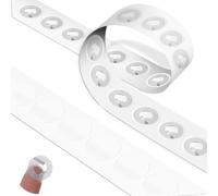 NFC Tags Sticker NTAG216 Chip Tags 50 Pcs Round Transparent
