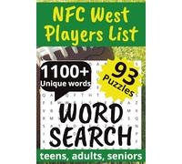 NFC West Players Word Search: Word Searches with Easy to Read Print about NFC West Players Full Names that played for the Rams, 49ers, Seahawks, or ... ... Vacations, Halftime, and road trips.