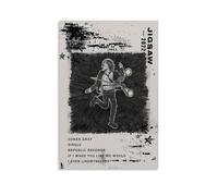 NFChang CONAN GRAY-JIGSAW Music Poster Album Cover Poster Decorative Painting Canvas Wall Painting Living Room Bedroom Wall Art Modern Picture Print Home Decor 08x12inch(20x30cm) Unframe-style