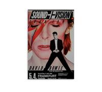 NFChang David Bowie Music Poster Album Cover Poster Decorative Painting Canvas Wall Painting Living Room Bedroom Wall Art Modern Picture Print Home Decor 24x36inch(60x90cm) Unframe-style