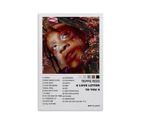 NFChang Trippie Redd Music Poster Album Cover Poster Decorative Painting Canvas Wall Painting Living Room Bedroom Wall Art Modern Picture Print Home Decor 16x24inch(40x60cm) Unframe-style