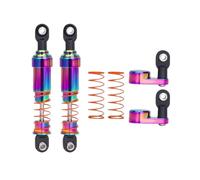 NFDCDD2 2Pcs 75mm 85mm 95mm 105mm 115mm Aluminum Big Bore Shocks Oil Damper with Offset Shock Cap for 1/10 RC Crawler SCX10 TRX4 Capra(95mm 2pcs)
