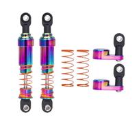 NFDCDD2 2Pcs Aluminum Big Bore Shocks Oil Damper with Offset Shock Cap for 1/10 RC Crawler LCG Cheater Rigs SCX10 TRX4 Capra VS4-10(85mm 2pcs)