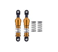 NFDCDD2 75mm-115mm Big Bore Shocks with Oil Filled for 1/10 RC Crawler LCG Cheater Rigs Capra SCX10 TRX4 Gspeed V4 Element Comp Builds(Gold 75mm 2pcs)