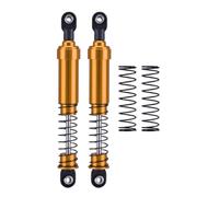 NFDCDD2 75mm-115mm Big Bore Shocks with Oil Filled for 1/10 RC Crawler LCG Cheater Rigs Capra SCX10 TRX4 Gspeed V4 Element Comp Builds(Gold 115mm 2pcs)
