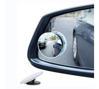 NFDJYDZRMB 2 Pcs Car Blind Spot Mirror, for Peugeot 3008 Second generation (P84) 2016-2021 Waterproof Anti-Glare Rotatable Auxiliary Blind Spot Mirror, Reversing Wide-angle Convex