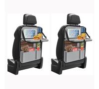 NFDJYDZRMB Car Backseat Organizer, for Golf 7/7.5 Mk7 GTI GTD 7R 2014-2019 Car Seat Back Table Tray Foldable Tablet Holder Seat Kick Mat,B 2 Pcs