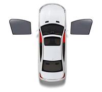 NFDJYDZRMB Car Sun Shade Set, for Ford Edge 2015-2023, UV Blocking Window Sun Visor Easy to Install Foldable Car Sun Shades,2pcs-front-doors-normal