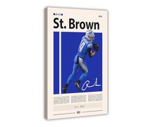 NFDVFHFRQ Amon-Ra St. Brown Canvas Poster Wall Art Decor Print Picture Paintings for Living Room Bedroom Decoration 08x12inch(20x30cm)