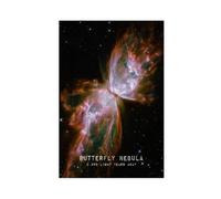 NFDVFHFRQ BUTTERFLY NEBULA Space Poster Canvas Poster Wall Art Decor Print Picture Paintings for Living Room Bedroom Decoration 16x24inch(40x60cm)