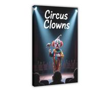 NFDVFHFRQ Circus Singing Canvas Poster Wall Art Decor Print Picture Paintings for Living Room Bedroom Decoration 12x18inch(30x45cm)
