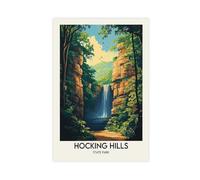 NFDVFHFRQ Hawkins Hill Art Poster Canvas Poster Wall Art Decor Print Picture Paintings for Living Room Bedroom Decoration 08x12inch(20x30cm)