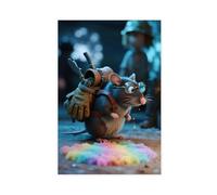 NFDVFHFRQ Mole Steals Memory (1) Canvas Poster Bedroom Decor Landscape Office Room Decor Gift 20x30inch(50x75cm)