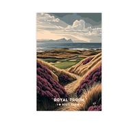 NFDVFHFRQ Royal Trenton Golf Canvas Poster Bedroom Decor Landscape Office Room Decor Gift 20x30inch(50x75cm)