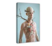NFDVFHFRQ The Invisible Man's Thorns (3) Canvas Poster Wall Art Decor Print Picture Paintings for Living Room Bedroom Decoration 20x30inch(50x75cm)