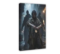 NFDVFHFRQ Time by The Thief Canvas Poster Wall Art Decor Print Picture Paintings for Living Room Bedroom Decoration 08x12inch(20x30cm)