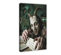 NFDVFHFRQ Toilet Mutant Zebra Terror (2) Canvas Poster Bedroom Decor Landscape Office Room Decor Gift 08x12inch(20x30cm)