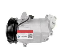 NFEHJEN Auto AC Air Conditioning Compressor PV6,Compatible For Nissan QashQai J10 JJ 10 DUALIS 2.0 MR20DE 2007-926001DB3A 926001DB0A 92600JD200