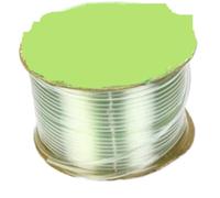 NFEKLFI aquarium air line 2.0 Meters Hard/Soft Aquarium Airline Tubing 4.0mm Plastic Flexible Tube Oxygen Hose Pipe TubeAir Pump Accessories(Hard clear)