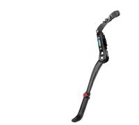 NFEKLFI bike kickstand Dual Clamps Kickstand 24-29in Quick Height Adjust Bicycle Parking Rack Road Chain Seat Stay Tubes Firm Install Strong Suppor(Color01)