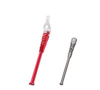 NFEKLFI bike kickstand Kickstand Aluminum Alloy Bicycle(Red)