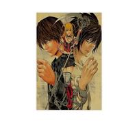 NFFBGFD Death Note Poster Canvas Poster Wall Art Print Picture Paintings 08x12inch(20x30cm)