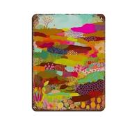 NFFBGFD Landscape Art Print, Maximalist Wall Art Retro Poster Metal Tin Sign Chic Art Retro Iron Painting Bar People Cave Cafe Family Garage Poster Wall Decoration 12x16inch(30x40cm)
