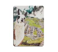 NFFBGFD Machu Picchu Print, Peru Wall Art Tin Sign Vintage Metal Pub Club Cafe Bar Home Wall Art Decoration Poster Retro 12x16inch(30x40cm)
