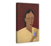 NFFBGFD Riginal Figure Wall Art Minimalism Abstract Canvas Poster Wall Art Print Picture Paintings 12x18inch(30x45cm)